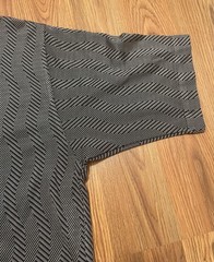 Giorgio Danieli Shirt Mens Extra Large Made In Italy Wavy Knit Geometric