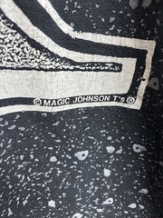RARE Vintage 90s MALCOLM X All Over Print AOP Magic Johnson T Shirt – L