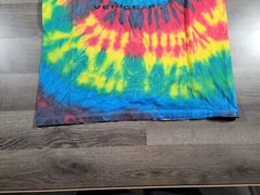 Vintage 90s Venice Beach Florida Shirt Medium Tie Dye Wild Oats Resort Tourist