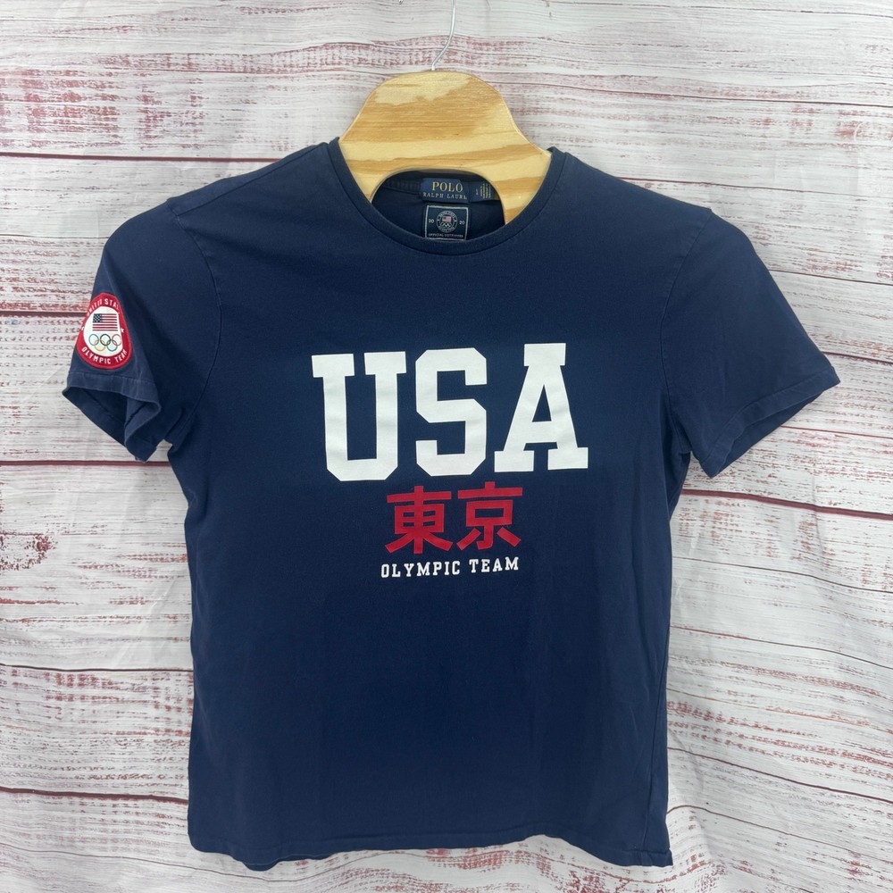 Polo Ralph Lauren Shirt Mens Large USA Tokyo 2020 Olympic Team T-Shirt