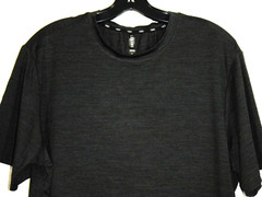 Legend T-Shirt men L Gray Crew Short Sleeve