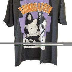 Vintage 90s Soundgarden Jesus Christ Pose Band Black RARE T-Shirt REPRINT Sz XL