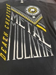 1999 Metal Mulisha Death Cheaters Graphic Logo Black T-shirt Mens Large