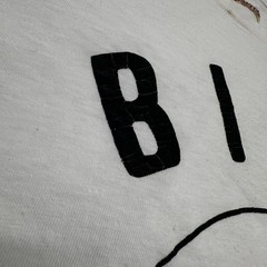 KAPITAL BINGO Smile Tee K1403SC289 Size 1 Off White Graphic T Shirt Japan