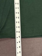 Port & Company Performance T Shirt Mens Large Olive Green American Flag Remember