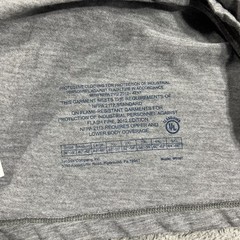Tyndale FR Shirt Mens Large Gray Flame Resistant NFPA 2112 HRCI CAT 1 Base Layer