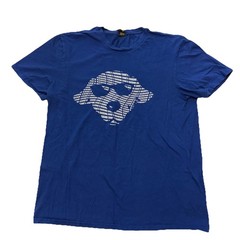 Raising Cane’s Crew Employee T-Shirt Blue XL District 100% Cotton EUC