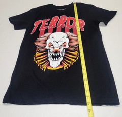 Brooklyn Vertical Unisex Terror T Shirt Black Small