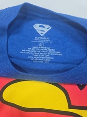 Superman Logo Blue Tee, DC Comics Size 2XLT SOFT T-SHIRT / SHIRT