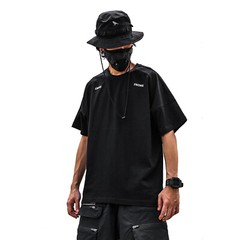 Niepce Men’s Core AI Techwear Tee Shirt Half Sleeve Crewneck T-Shirt