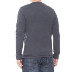 Columbia Sportswear Solid Tri-Blend T-Shirt – Long Sleeve Collegiate Navy SZ L