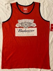 BUDWEISER Beer bottle USA king MEN’S New SLEEVELESS Tank Top muscle T-SHIRT EPIC