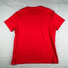 Polo Ralph Lauren Large Red V Neck Navy Pony Casual Basic