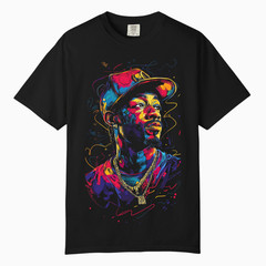 Urban Neon Hip Hop Graphic Tee, Comfort Colors T Shirt, Unisex Streetwear Tee