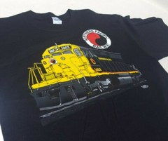 Vtg Train, Railroad T Shirt. Northern Pacific Railway 3602. Daylight Sales.