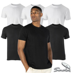 Sada Crew-Neck T-shirt Sort-sleeve (6pc)