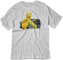 BSW Men’s Big Bird Gives The Bird Finger Sesame Shirt