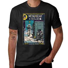 Metal Gear Solid – ‘Enter Shadow Moses’ Comic Book Fan Art T-Shirt customs Blous