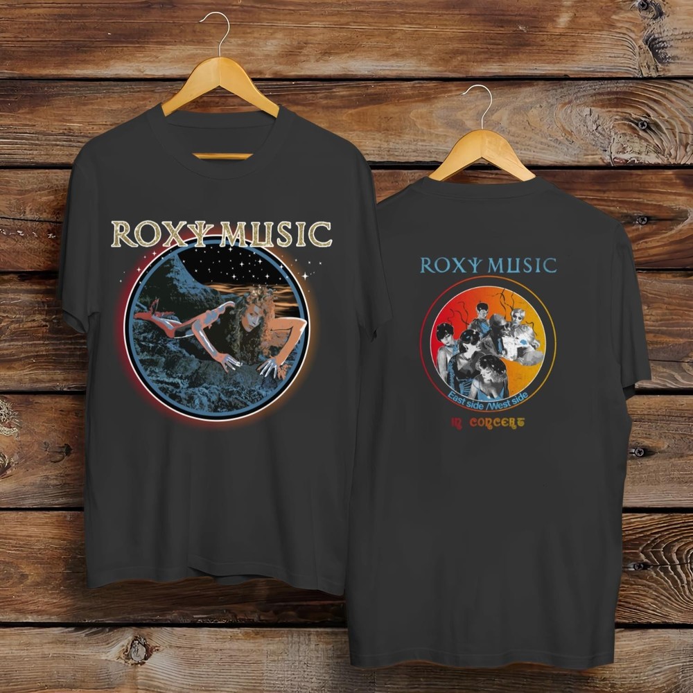 1979 Roxy Music Manifesto Vintage Tour Band Tee Shirt 70s 1970s Bryan Ferry Bria