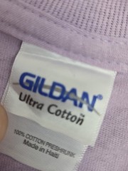 Gildan Ultra Cotton Prosser Distance Team Graphic T-Shirt Lavender Small S