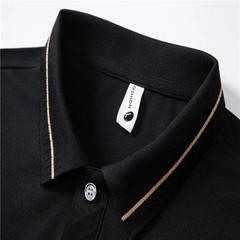 Men’s premium summer polo shirt, quick drying, breathable, casual, business fash
