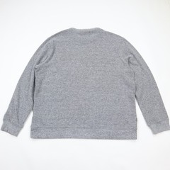 Members Mark Waffle Knit Thermal Shirt Mens XL Gray Crewneck Pullover Outdoor