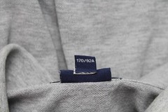 GANT Regular Fit T-Shirt Mens M Short Sleeve Polo Blend Grey