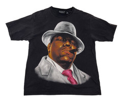 Vintage Y2k Biggie Smalls Brooklyn Mint Hip Hop T-shirt Men’s 2XL Rare Graphic