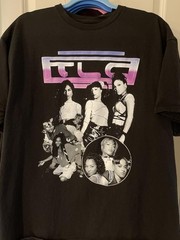 TLC Band Black Cotton All size S-5XL T-Shirt Retro HN131
