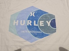 Hurley International Men’s M Spellout T-shirt Surf Skate Beach Summer Outdoor