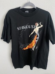Vintage 80s Stardust Art Deco Sevenarts Limited Single Stitch Rare USA Made XL