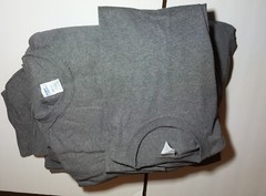 Lot of (20) Port & Company PC54 Core Cotton 5.4oz T-Shirt Graphite Heather XL