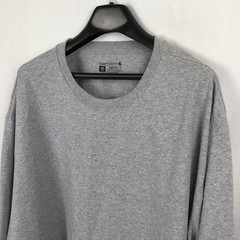 Carhartt Mens T-Shirt 3LX Tall Heather Gray Long Sleeve Graphic Loose Fit K231