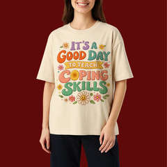 Coping Skills Shirt School Counselor Mental Health Teacher Tee