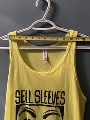 Satoshi Nakamoto Bella Canvas Yellow Tank Top Size S Small Bitcoin Stack Stats