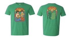 Rare Ween Tour 2022 Heather Green T shirt 2 side Classic style tee NH19183