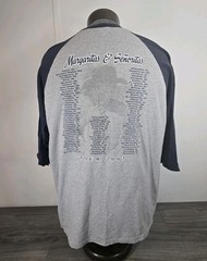 Kenny Chesney 2003 Margaritas and Senoritas Tour T Shirt Adult 3/4 Sleeves Anvil