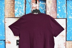Men’s Lee Iggy Pop Graphic Tee Regular Fit Crew Neck 2XLARGE Fig NEW
