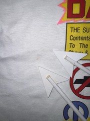 Vintage 90’s XL White NOS Mopar Rules Single Stitch, Made In USA.
