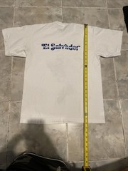 Vtg 80s 90s El Salvador Funny Parody T-Shirt Joke Grunge Single Stitch SZ Large