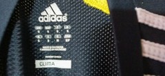 Adidas 2010 Climacool 1023307 Blue/Yellow Mens 100% Polyester T-shirt Top Small