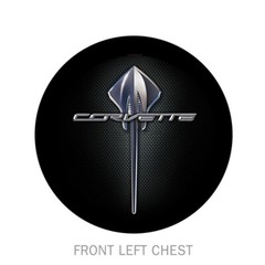 Joe Blow T’s Chevy C7 Corvette Stingray Emblem Logo Men’s Black T-Shirt
