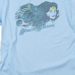 JLA Watercolor Hair Licensed Adult Unisex T-Shirt Regular Fit Tee SM-3X
