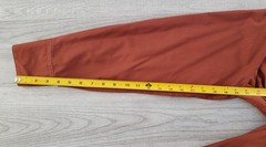 Vintage Stable Gear Western Pearl Snap Shirt L Rust Brown Cowboy Long Sleeve