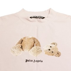 Palm Angels T-Shirt Size Large Kill The Bear Pink Salmon Classic Designer Tshirt