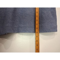 Amongst Others Mens Blue Waffle Knit Short Sleeve Crew Neck Shirt Size M Relaxed