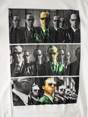 Sols T-Shirt Mens S Matrix Revolutions Graphic White Cotton Short Sleeve Unisex