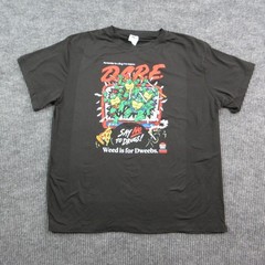 D.A.R.E. Ninja Turtles Shirt Mens 2XL Black Say No To Drugs Tee
