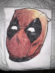 Civil Regime limited Marvel Deadpool & Wolverine Men’s XXL White ribbed collar