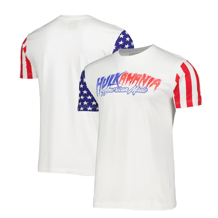 Hulk Hogan Stars & Stripes America MADE T Shirt Size XS-6XL